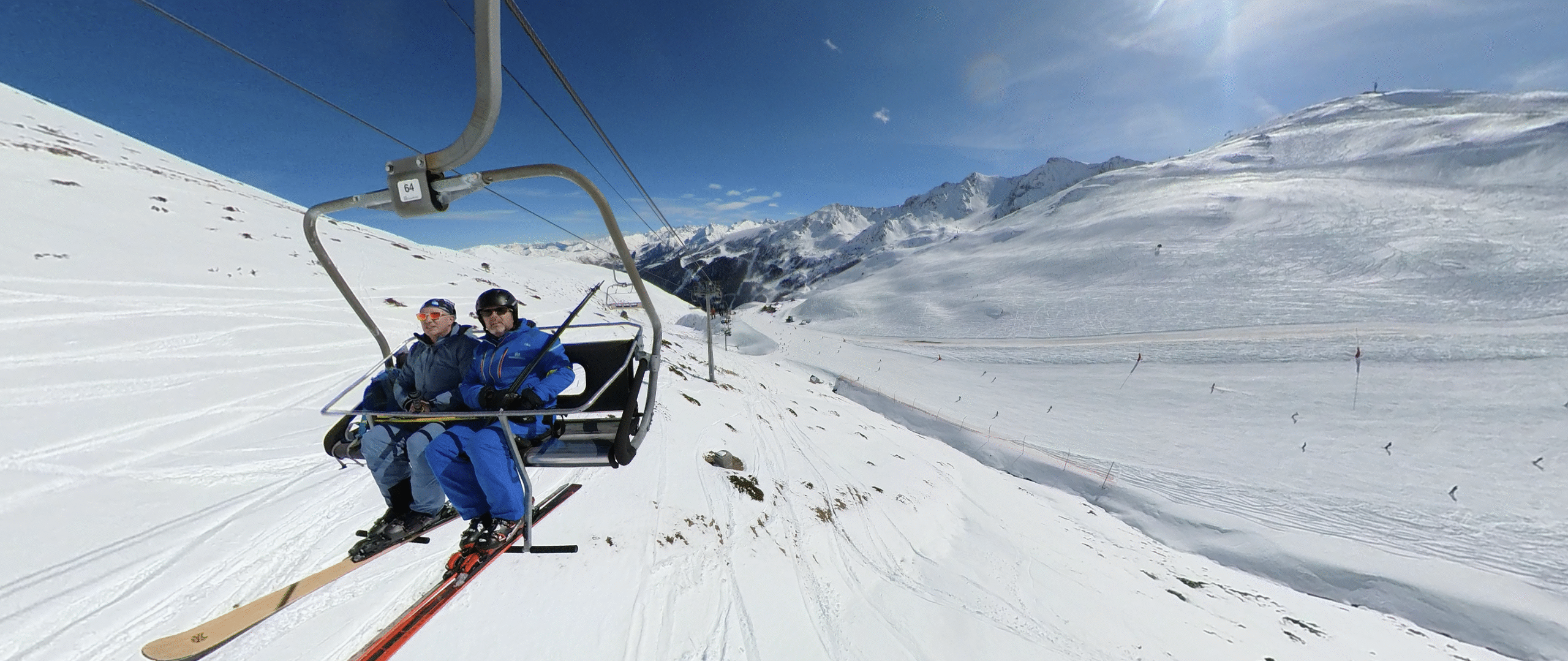 Records del passat i visita actual a l’estació Saint Lary