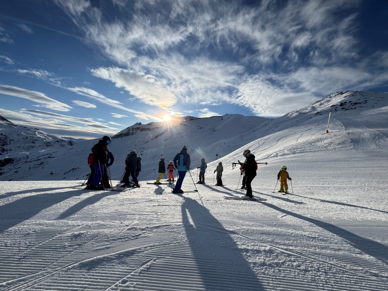 Obrint pistes a Cerler