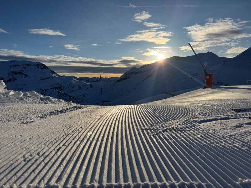 Obrint pistes a Cerler